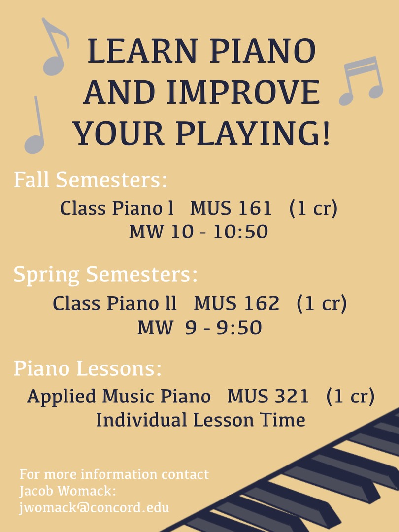 piano flyer